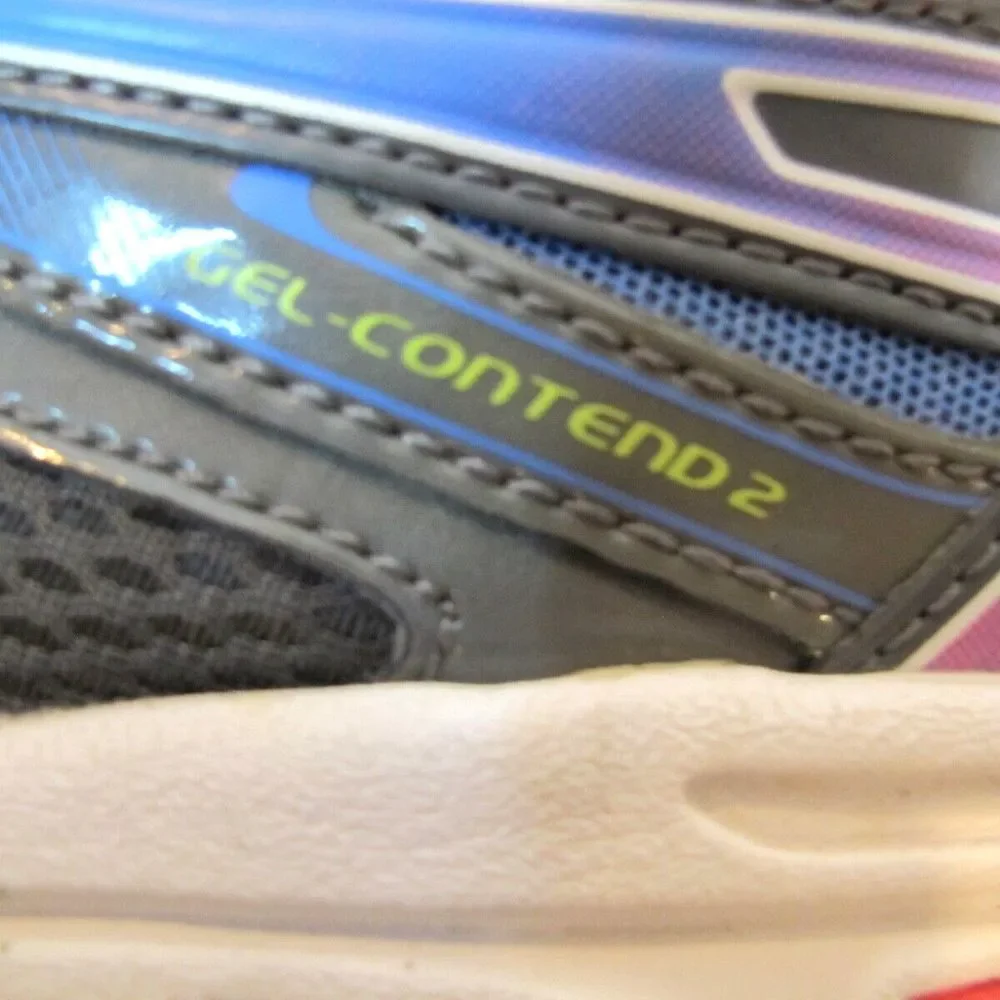 Asics Gel Contend 2 Women's Size 8.5 Running‎ Shoes Sneakers Pink Purple Silver